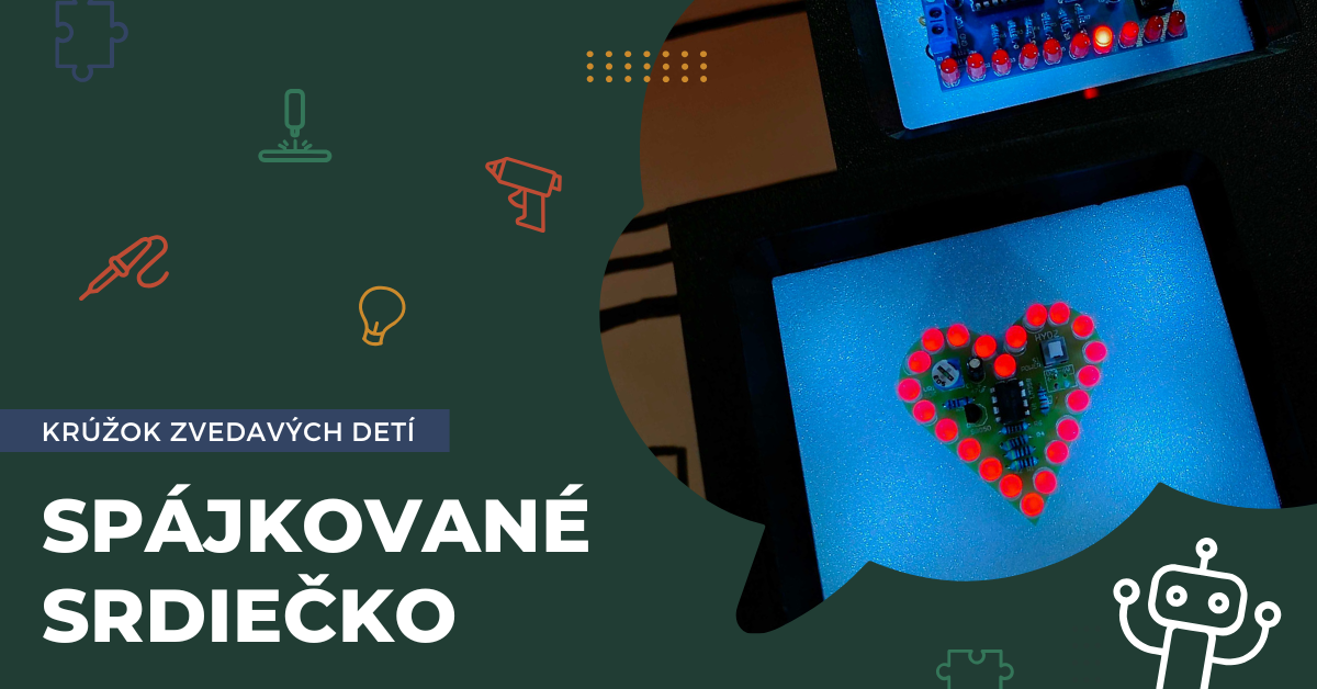 spájkované srdiečko