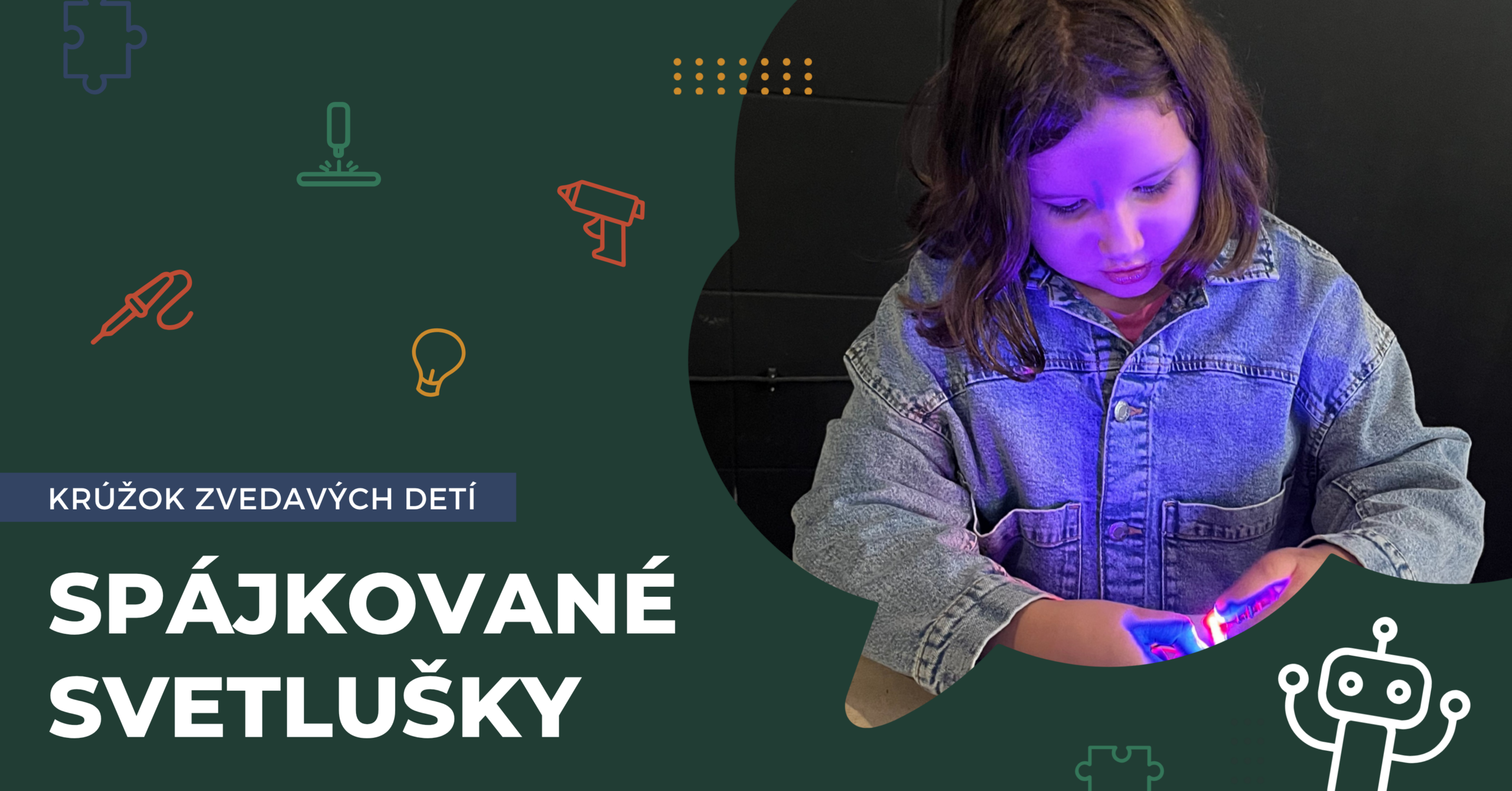 spájkované svetlušky