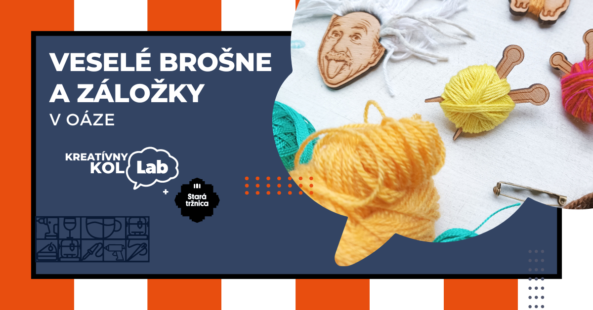 Veselé brošne a záložky - workshop