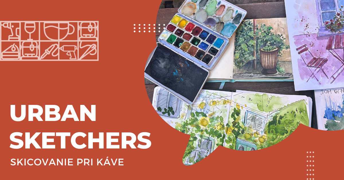 lab.cafe - urban sketchers - kolab - skicvanie pri kave