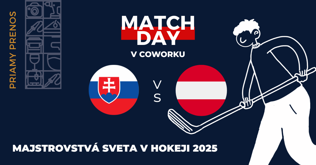 Majstrovstvá sveta v hokeji 2025 v našom coworku