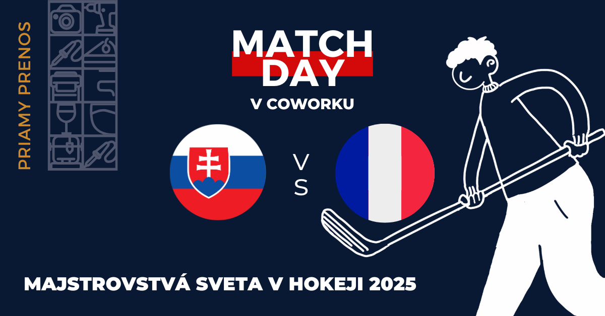 Majstrovstvá sveta v hokeji 2025 v našom coworku