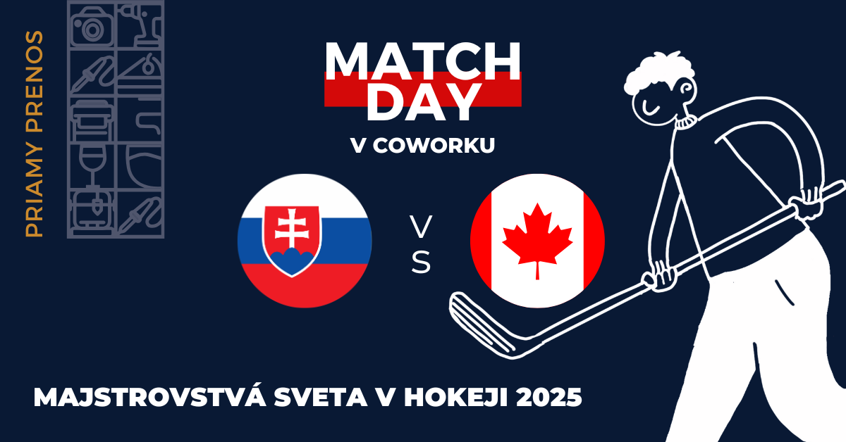 Majstrovstvá sveta v hokeji 2025 v našom coworku