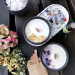 lab.cafe workshop sójové sviečky