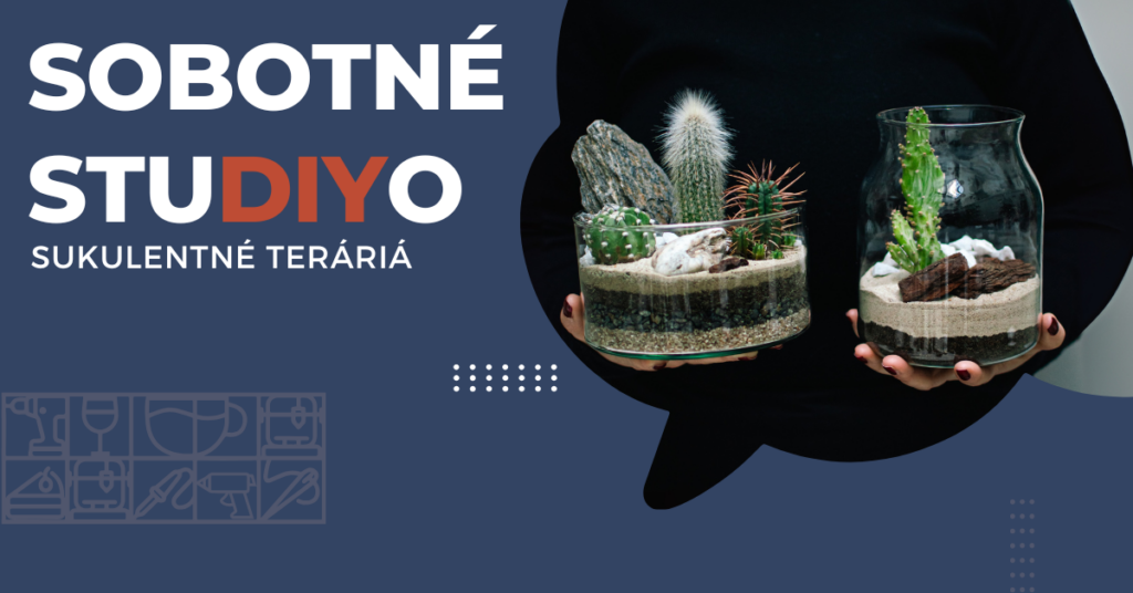 Sobotné StuDIYo - Sukulentné teráriá
