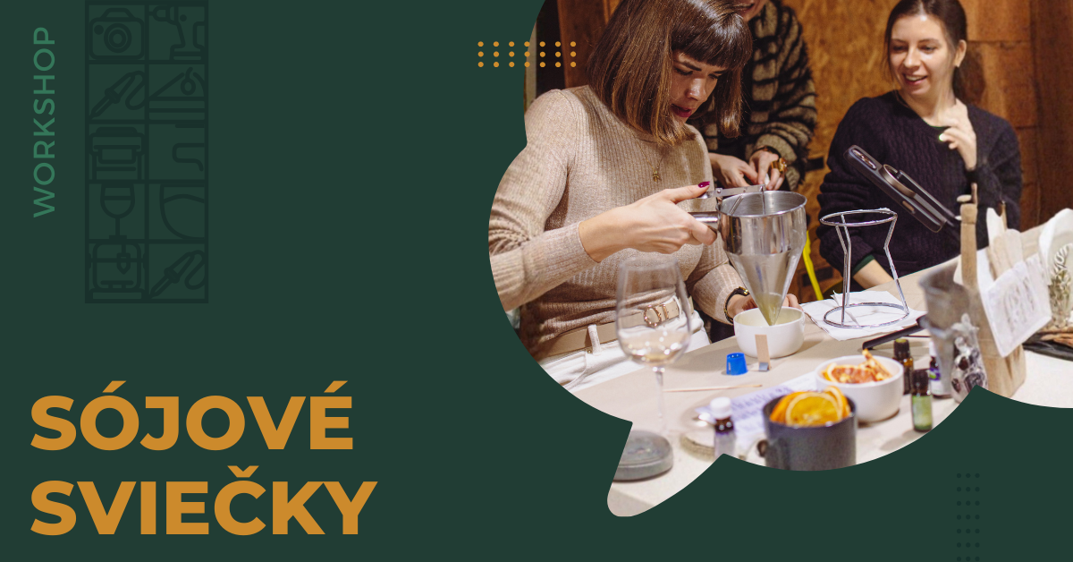 Sójové sviečky - workshop