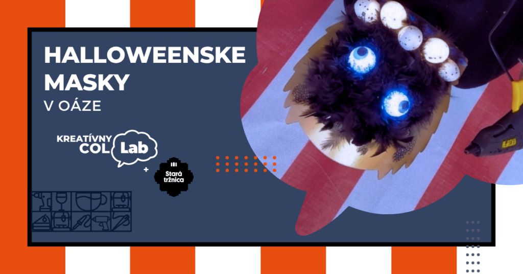 Svietiace masky - workshop v Oáze